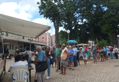 Regional de Saúde e município de Leopoldina abrem a Campanha de Vacinação contra a Gripe com vacimóvel